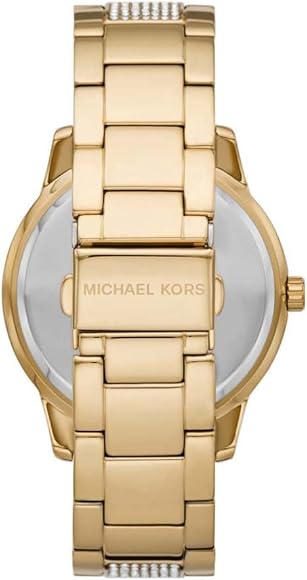  Shop Authentic Michael Kors Tibby Multifunction Gold Dial Gold Steel Strap Watch For Women - MK7292 - Luxxuri