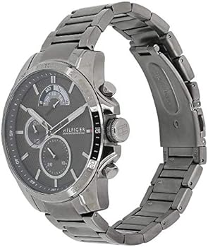  Shop Authentic Tommy Hilfiger Decker Quartz Black Dial Black Steel Strap Watch for Men - 1791347 - Luxxuri