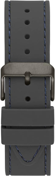  Shop Authentic Guess Odyssey Blue Dial Grey Rubber Strap Watch For Men - W1108G6 - Luxxuri