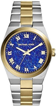  Shop Authentic Michael Kors Channing Blue Dial Two Tone Steel Strap Watch For Women - MK5893 - Luxxuri
