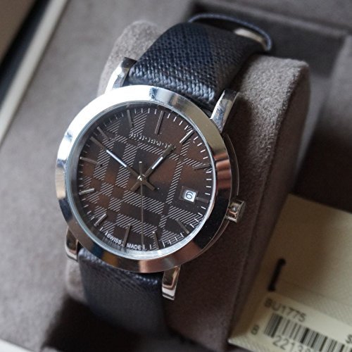  Shop Authentic Burberry Smoked Brown Dial Brown Leather Strap Watch for Women - BU1775 - Luxxuri