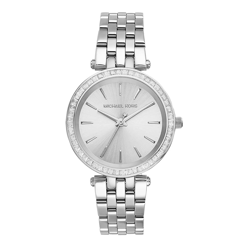  Shop Authentic Michael Kors Darci Silver Dial Silver Stainless Steel Strap Watch for Women - MK3364 - Luxxuri