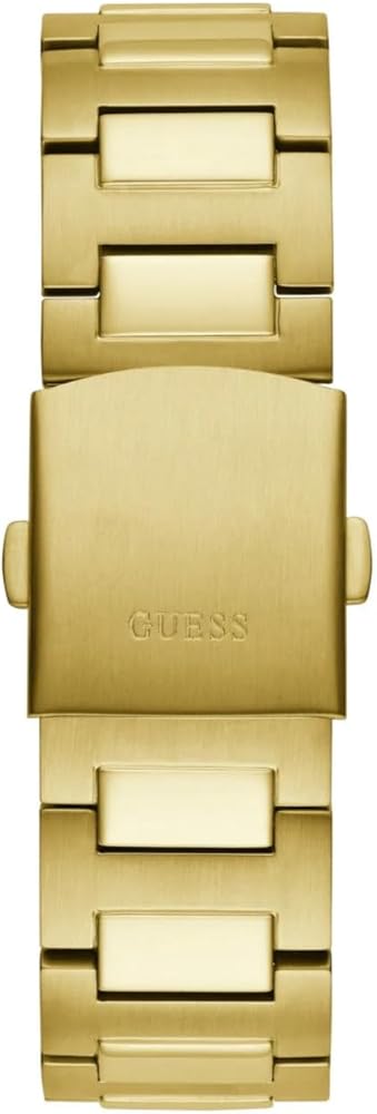  Shop Authentic Guess Headliner Multifunction Black Dial Gold Steel Strap Watch For Men - GW0572G2 - Luxxuri