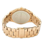  Shop Authentic Michael Kors Slim Runway Purple Dial Rose Gold Steel Strap Watch for Women - MK3293 - Luxxuri