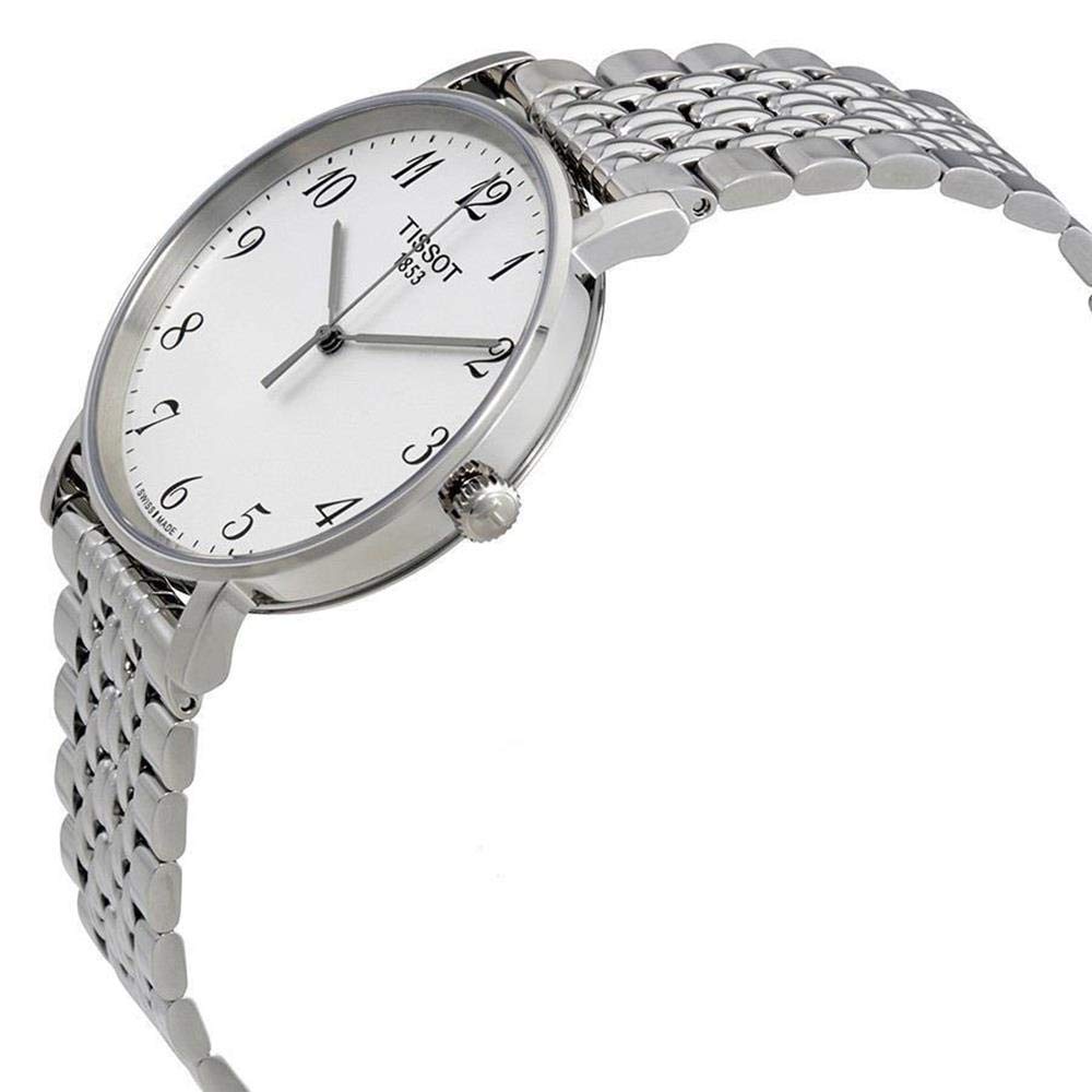  Shop Authentic Tissot Everytime Desire Medium Silver Dial Silver Mesh Bracelet Watch For Men - T109.410.11.032.00 - Luxxuri