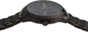  Shop Authentic Armani Exchange Hampton Chronograph Black Dial Black Steel Strap Watch For Men - AX2104 - Luxxuri