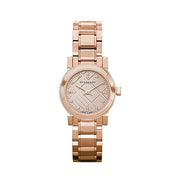  Shop Authentic Burberry Heritage Rose Gold Dial Rose Gold Steel Strap Watch for Women - BU9215 - Luxxuri