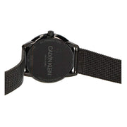  Shop Authentic Calvin Klein Minimal Black Dial Black Mesh Bracelet Watch for Women - K3M22421 - Luxxuri