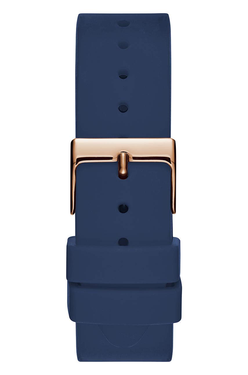  Shop Authentic Guess G Twist White Dial Blue Silicone Strap Watch For Women - W0911L6 - Luxxuri