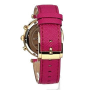  Shop Authentic Michael Kors Parker Chronograph White Dial Pink Leather Strap Watch for Women - MK2297 - Luxxuri