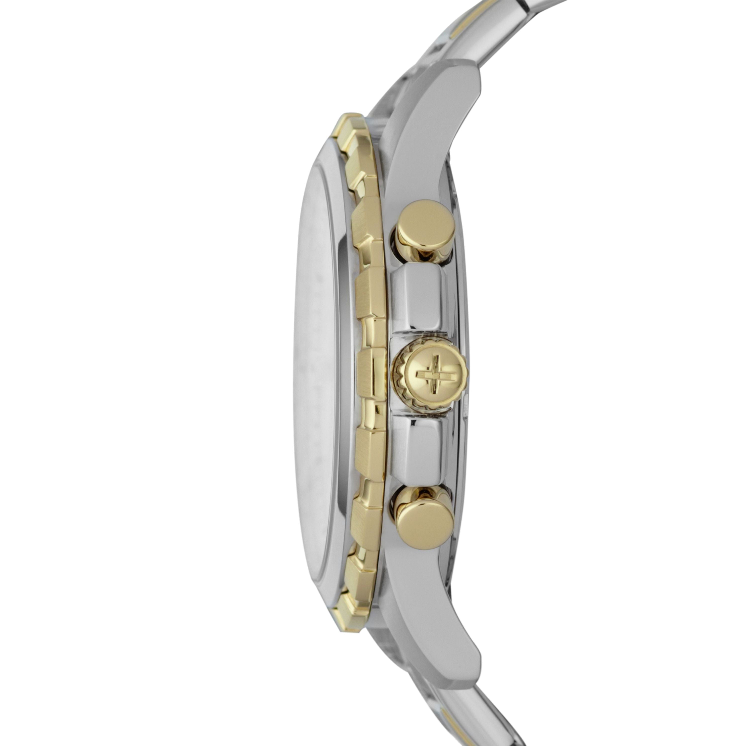  Shop Authentic Fossil Dean Chronograph White Dial Silver Steel Strap Watch for Men - FS4795 - Luxxuri