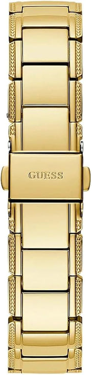  Shop Authentic Guess Lily Quartz Gold Dial Gold Steel Strap Watch For Women - GW0528L2 - Luxxuri