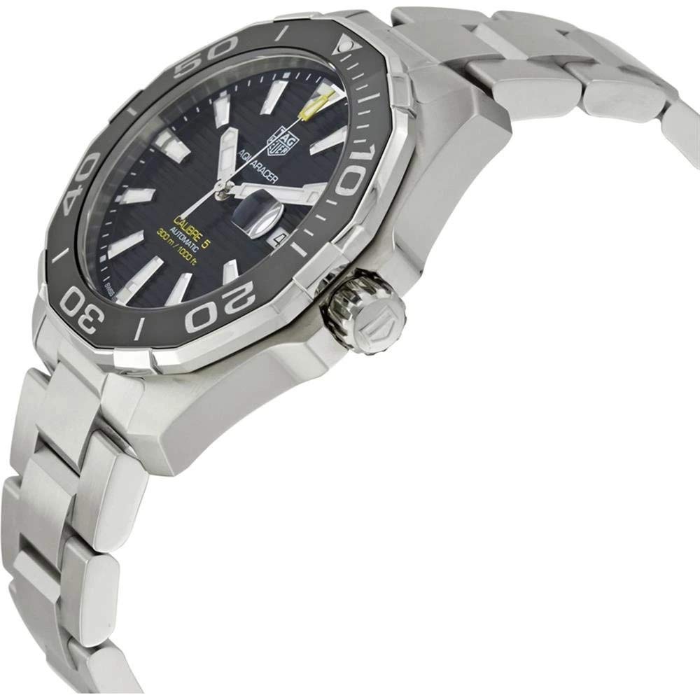  Shop Authentic Tag Heuer Aquaracer Caliber 5 Black Dial Silver Steel Strap Watch for Men - WAY201A .BA0927 - Luxxuri