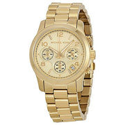  Shop Authentic Michael Kors Runway Gold Dial Gold Stainless Steel Strap Watch for Women - MK5055 - Luxxuri