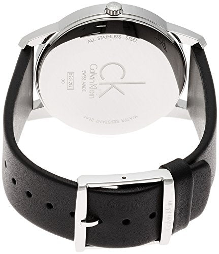  Shop Authentic Calvin Klein City Silver Dial Black Steel Strap Watch for Men - K2G2G1CX - Luxxuri