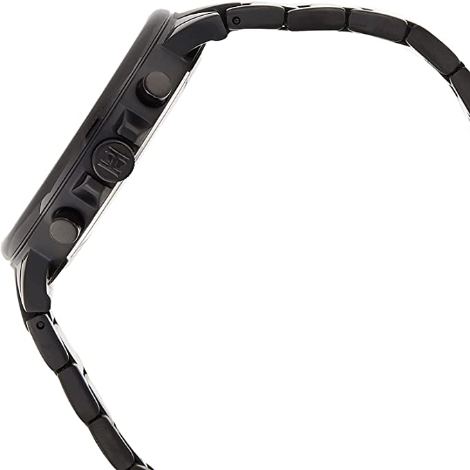 Shop Authentic Tommy Hilfiger Daniel Black Dial Black Steel Strap Watch for Men - 1710414 - Luxxuri