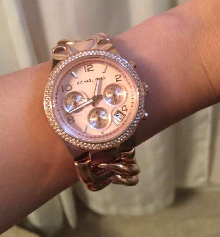  Shop Authentic Michael Kors Runway Rose Gold Dial Rose Gold Steel Strap Watch for Women - MK3247 - Luxxuri