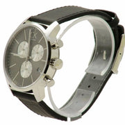  Shop Authentic Calvin Klein City Chronograph Black Dial Black Leather Strap Watch for Men - K2G271CX - Luxxuri