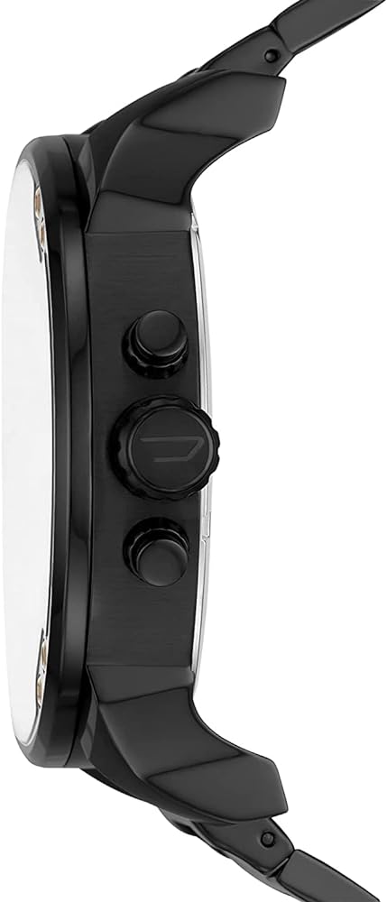  Shop Authentic Diesel Mr. Daddy 2.0 Black Dial Black Steel Strap Watch For Men - DZ7435 - Luxxuri
