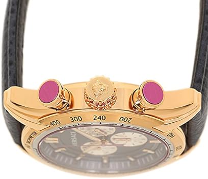  Shop Authentic Versace V-Ray Blue Chronograph Blue Dial Blue Leather Strap Watch for Men - VDB030014 - Luxxuri