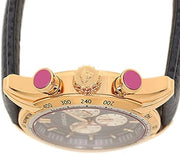  Shop Authentic Versace V-Ray Blue Chronograph Blue Dial Blue Leather Strap Watch for Men - VDB030014 - Luxxuri