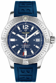  Shop Authentic Breitling Colt Automatic 44mm Blue Dial Rubber Strap Mens Watch - A1738811-C906-157S - Luxxuri
