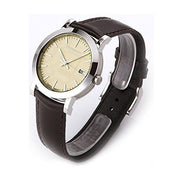  Shop Authentic Burberry Heritage Beige Dial Brown Leather Strap Watch for Men - BU1777 - Luxxuri