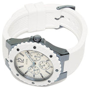  Shop Authentic Guess Overdrive Chronograph White Dial White Rubber Strap Watch for Women - W0149L6 - Luxxuri