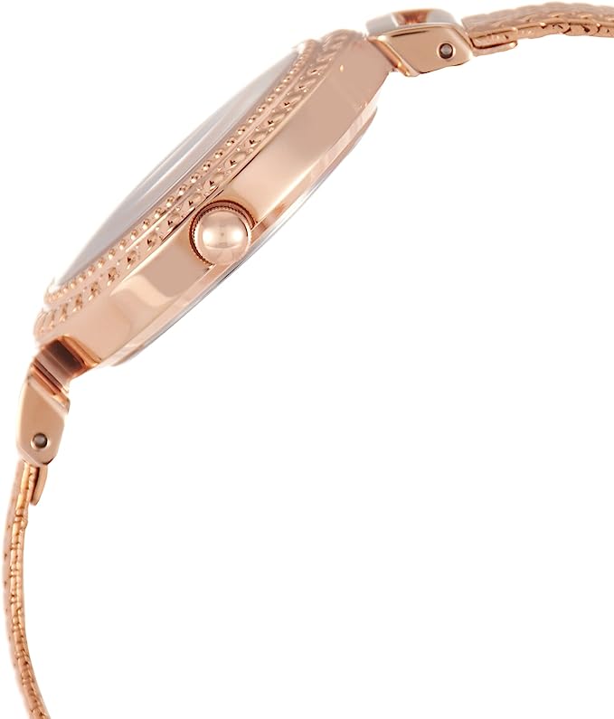  Shop Authentic Guess Monroe Silver Dial Rose Gold Steel Strap Watch For Women - W1152L3 - Luxxuri