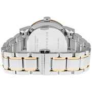  Shop Authentic Burberry The City Diamonds White Dial Two Tone Steel Strap Watch for Women - BU9127 - Luxxuri