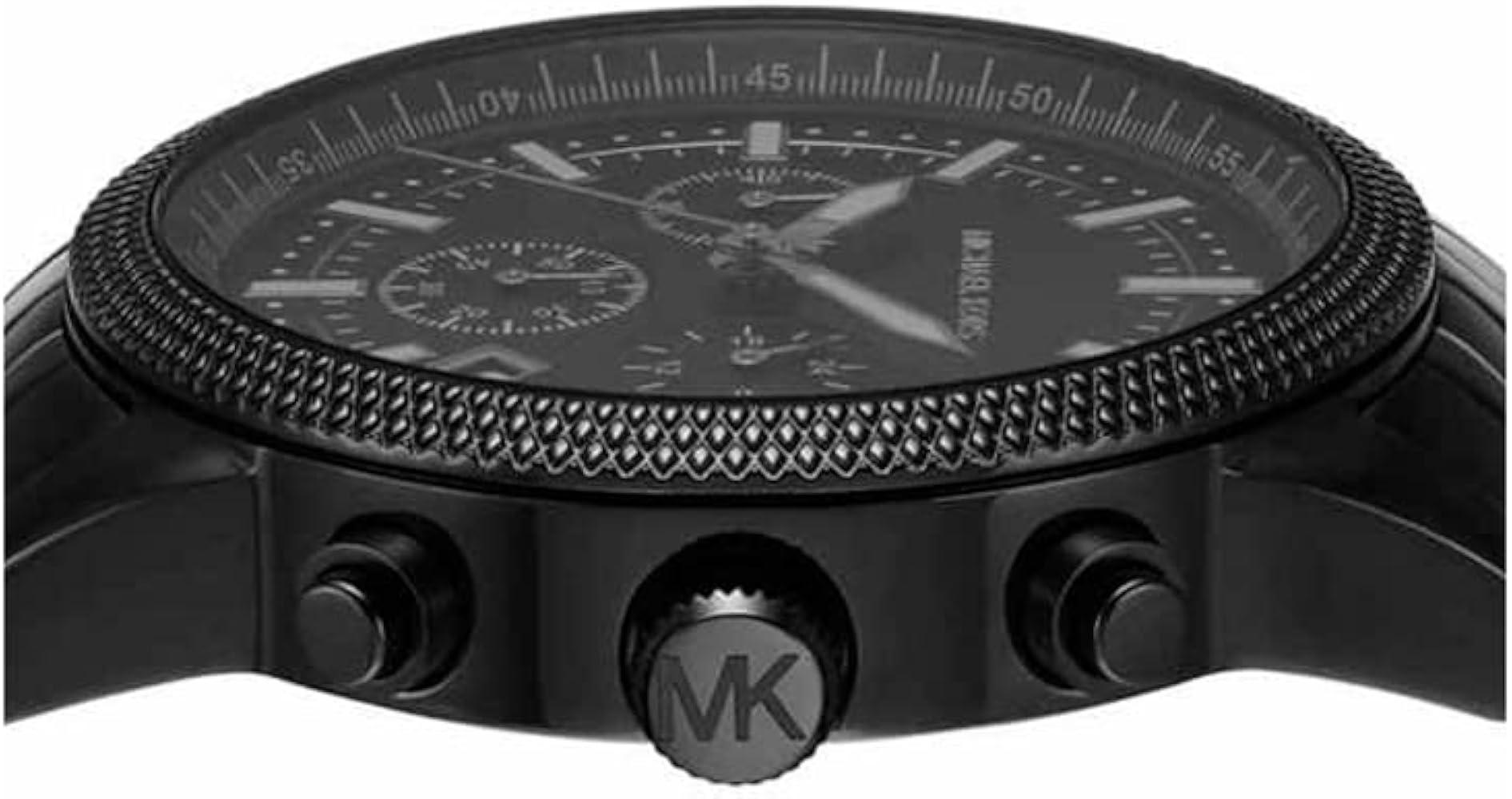  Shop Authentic Michael Kors Hutton Chronograph Black Dial Black Steel Strap Watch For Men - MK9089 - Luxxuri