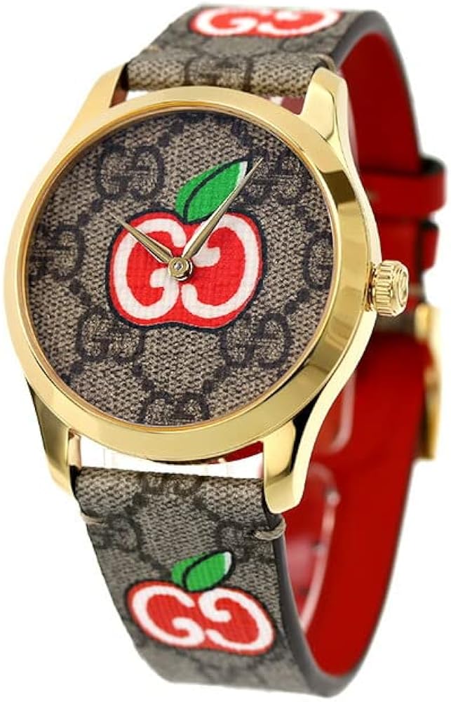  Shop Authentic Gucci G Timeless Quartz Brown Dial Brown Leather Strap Watch For Men - YA1264158 - Luxxuri