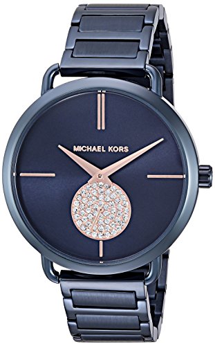  Shop Authentic Michael Kors Portia Blue Dial Blue Stainless Steel Strap Watch for Women - MK3680 - Luxxuri