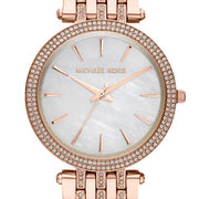  Shop Authentic Michael Kors Darci Mother of Pearl Dial Rose Gold Steel Strap Watch for Women - MK3220 - Luxxuri