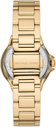  Shop Authentic Michael Kors Camille Analog Red Dial Gold Steel Strap Watch For Women - MK7196 - Luxxuri