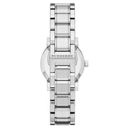  Shop Authentic Burberry The City Diamonds Pink Dial Silver Steel Strap Watch for Women - BU9231 - Luxxuri
