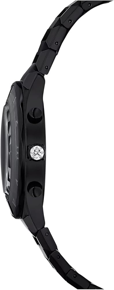  Shop Authentic Swarovski Dextera Chronograph Black Dial Black Steel Strap Watch for Women - 5641393 - Luxxuri