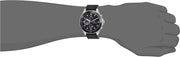  Shop Authentic Tommy Hilfiger Larson Chronograph Black Dial Black Leather Strap Watch For Men - 1791984 - Luxxuri