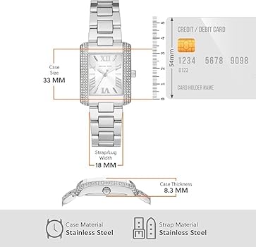  Shop Authentic Michael Kors Emery Three-Hand Crystals White Dial Silver Steel Strap Watch for Women - MK4642 - Luxxuri