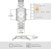  Shop Authentic Michael Kors Emery Three-Hand Crystals White Dial Silver Steel Strap Watch for Women - MK4642 - Luxxuri