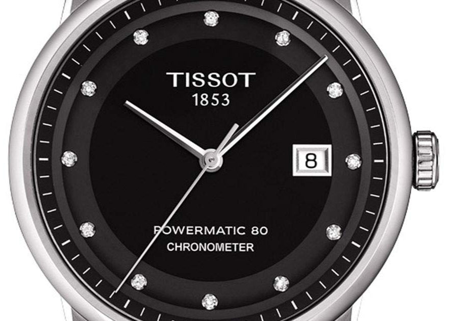  Shop Authentic Tissot T Classic Luxury Powermatic 80 Black Dial Silver Steel Strap Watch For Men - T086.408.11.056.00 - Luxxuri