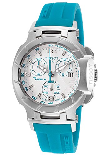  Shop Authentic Tissot T Race Chronograph White Dial Brown Rubber Strap Watch for Women - T048.217.17.017.02 - Luxxuri