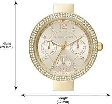  Shop Authentic Michael Kors Parker Analog Gold Dial Gold Steel Strap Watch For Women - MK6833 - Luxxuri