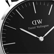  Shop Authentic Daniel Wellington Classic Cornwall Black Dial Black Nylon Strap Watch For Women - DW00100149 - Luxxuri