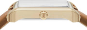  Shop Authentic Michael Kors Lake White Dial Brown Leather Strap Watch For Women - MK2584 - Luxxuri