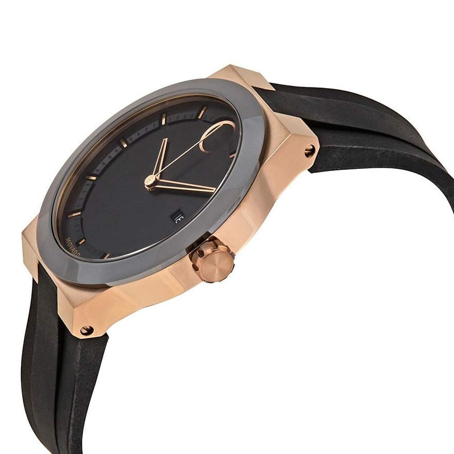  Shop Authentic Movado Bold Fusion Black Dial Black Silicone Strap Watch for Men - 3600622 - Luxxuri