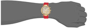  Shop Authentic Guess Solstice Diamonds Gold Dial Red Rubber Strap Watch for Women - GW0484L1 - Luxxuri