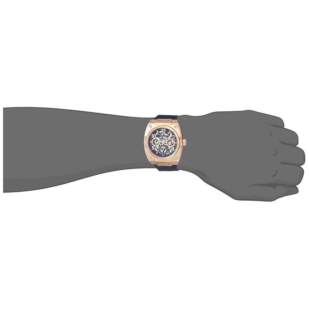  Shop Authentic Guess Prodigy Multifunction Navy Blue Dial Blue Silicone Strap Watch For Men - GW0569G3 - Luxxuri