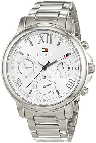  Shop Authentic Tommy Hilfiger Claudia Silver Dial Silver Steel Strap Watch for Women - 1781741 - Luxxuri