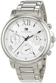  Shop Authentic Tommy Hilfiger Claudia Silver Dial Silver Steel Strap Watch for Women - 1781741 - Luxxuri